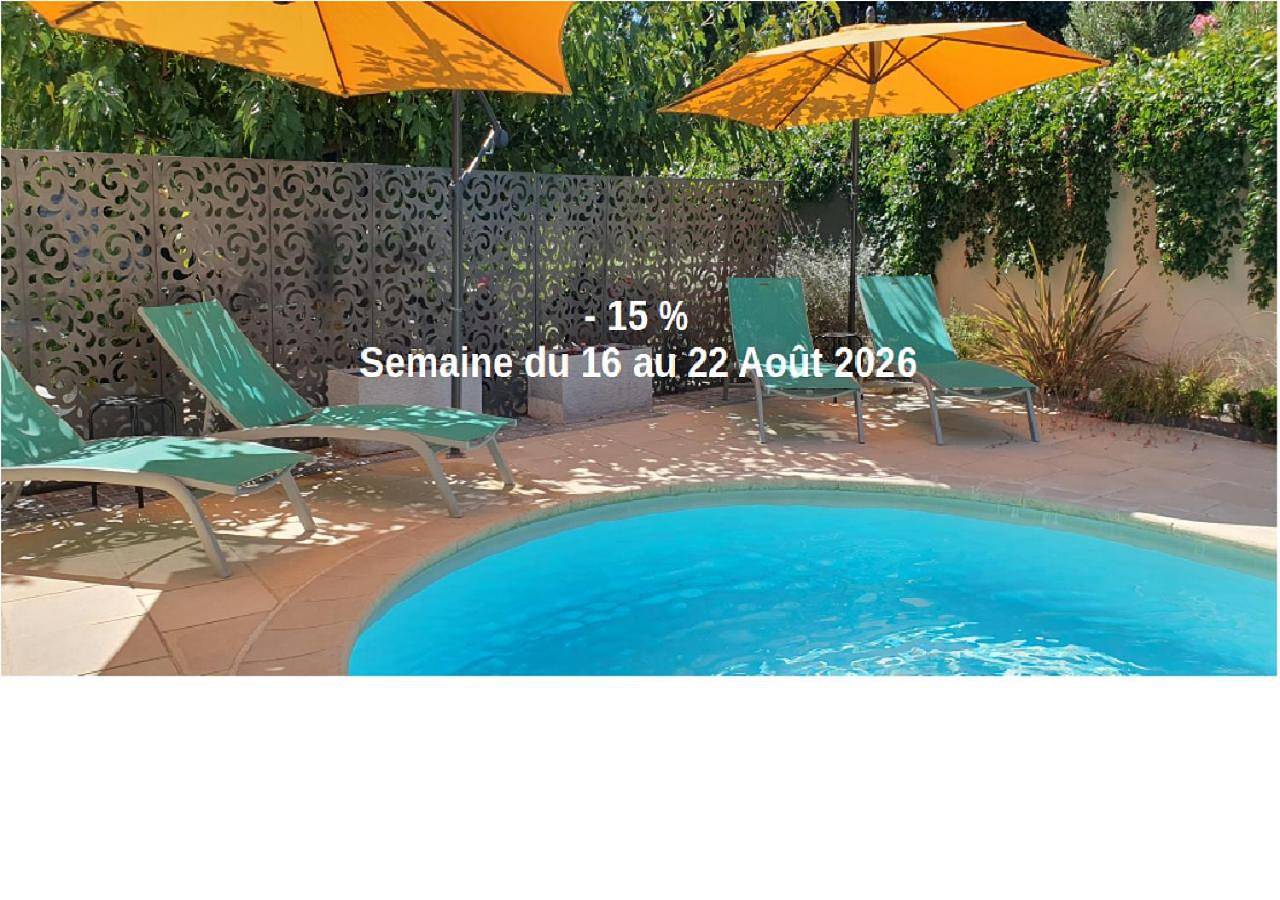 Gîte " La Petite Compsoise " in Comps, Région de Nîmes