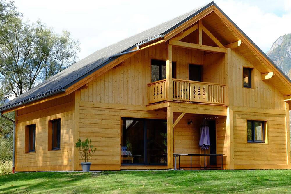 Nuevo: Chalet individual de madera para 12 personas en Bourg d'Oisans / Alpe d'Huez in Le Bourg-d'Oisans, Parque Nacional de los Ecrins