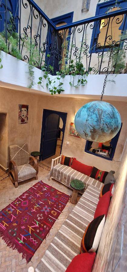 Riad pour 8 personnes, avec terrasse