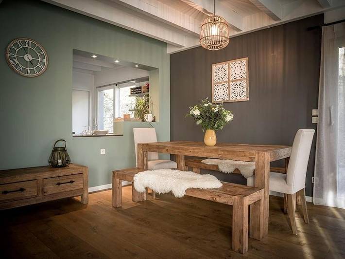 Gîte pour 8 personnes, avec piscine ainsi que jacuzzi et jardin à Nâves-Parmelan - 4