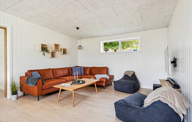 Ferienhaus für 12 Personen, mit Terrasse und Sauna sowie Pool und Garten, mit Haustier in Egsmark Strand - 4