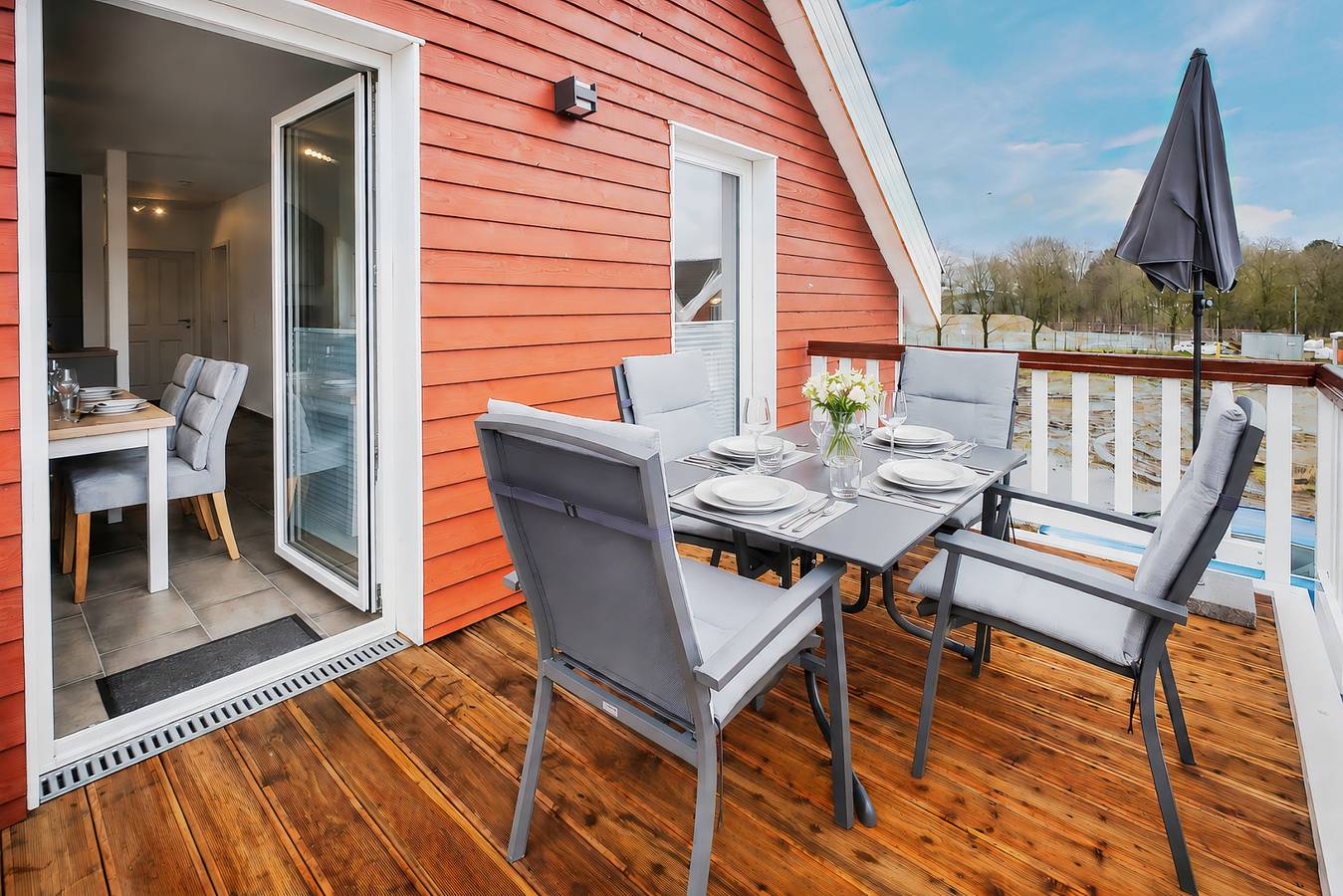 Appartement de vacances entier, Ferienwohnung  Vechteschober - Nordhorn in Nordhorn, Arrondissement du Comté de Bentheim