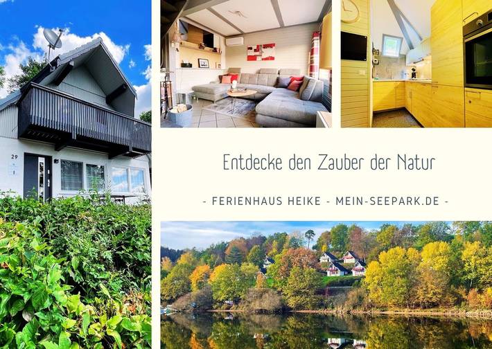 Ferienhaus für 6 Personen, mit Balkon und Terrasse sowie Garten
