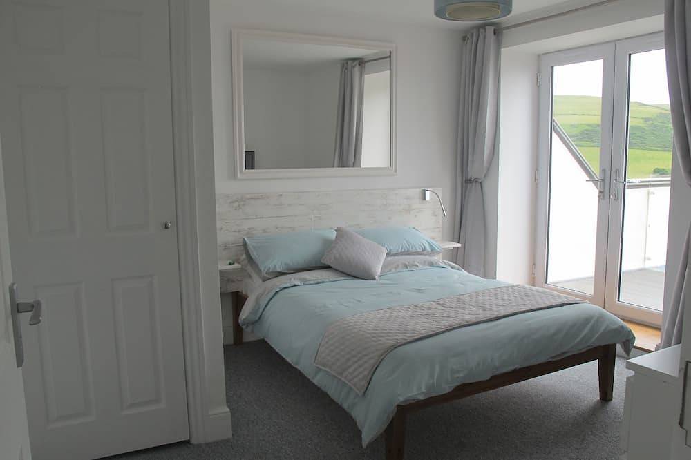 Ganze Wohnung, Atemberaubende Aussicht vom großen Balkon und moderne, schöne, moderne Wohnung in Woolacombe, Devon