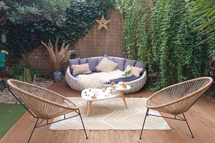 Appartement de vacances pour 4 personnes, avec Jacuzzi ainsi que Terrasse et Jardin à Lattes