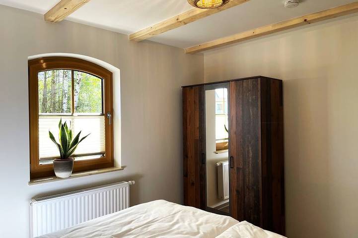 Ganze Wohnung, Ferienhaus Meisterstube - Ferienhäuser Krabat-Mühle Schwarzkollm in Hoyerswerda, Lausitzer Seenland