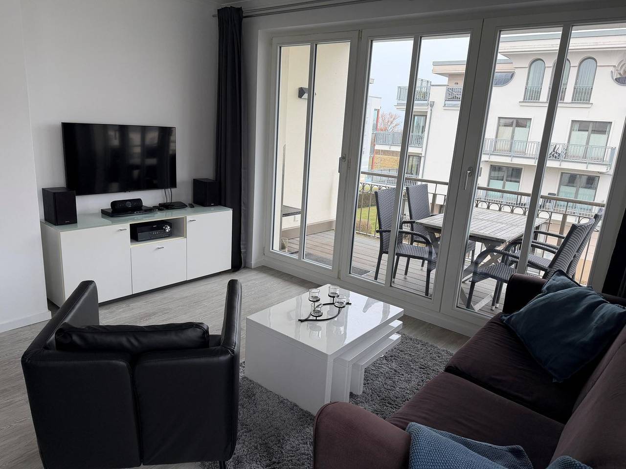 Ganze Wohnung, Villa Strandvogt We 20 mit Meerblick, Balkon und moderner Ausstattung in Börgerende, Börgerende-Rethwisch