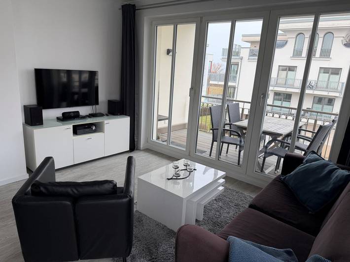 Ferienwohnung für 4 Personen, mit Balkon in Börgerende-Rethwisch - 2
