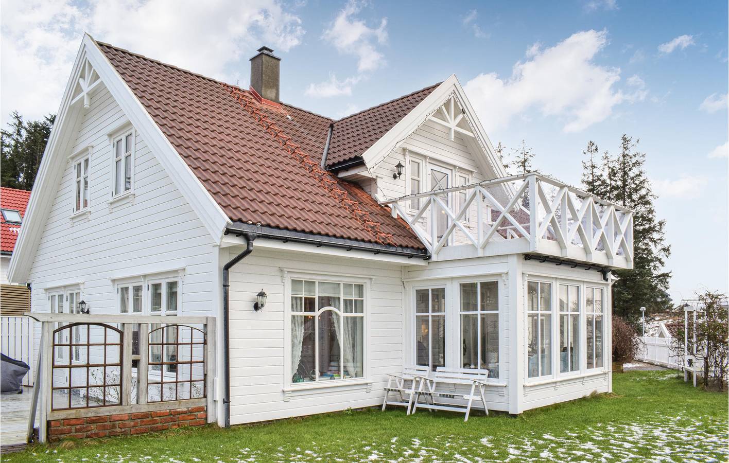 Ferienhaus für 8 Personen mit Garten in Fjell