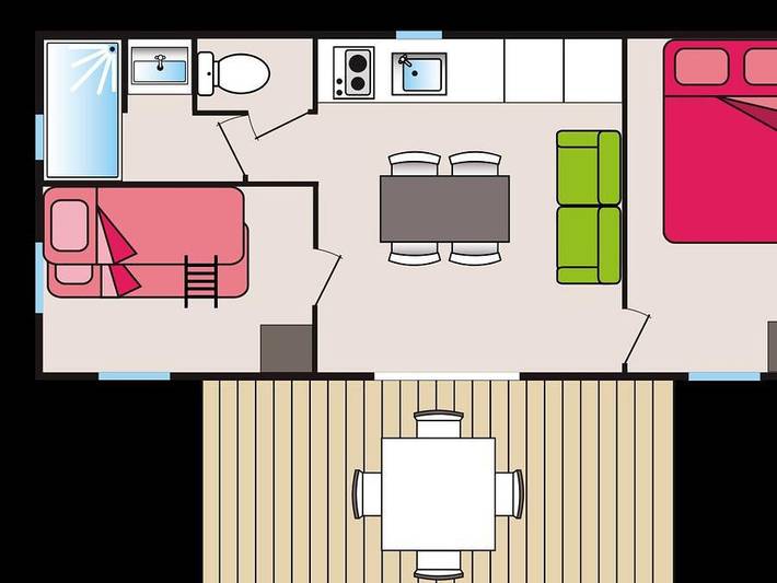 Camping pour 4 personnes, animaux acceptés dans Parc naturel régional du Haut-Languedoc - 3