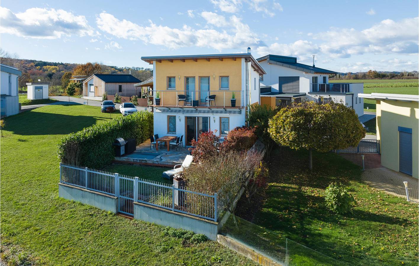 Ferienhaus für 6 Personen mit Seeblick in Rauchwart, Bezirk Güssing