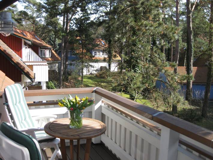 Ferienwohnung für 3 Personen, mit Balkon und Sauna in Prerow