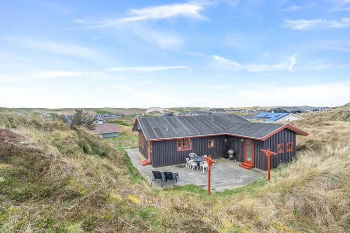 Ferienhaus für 5 Personen, mit Balkon/Terrasse und Terrasse in Årgab