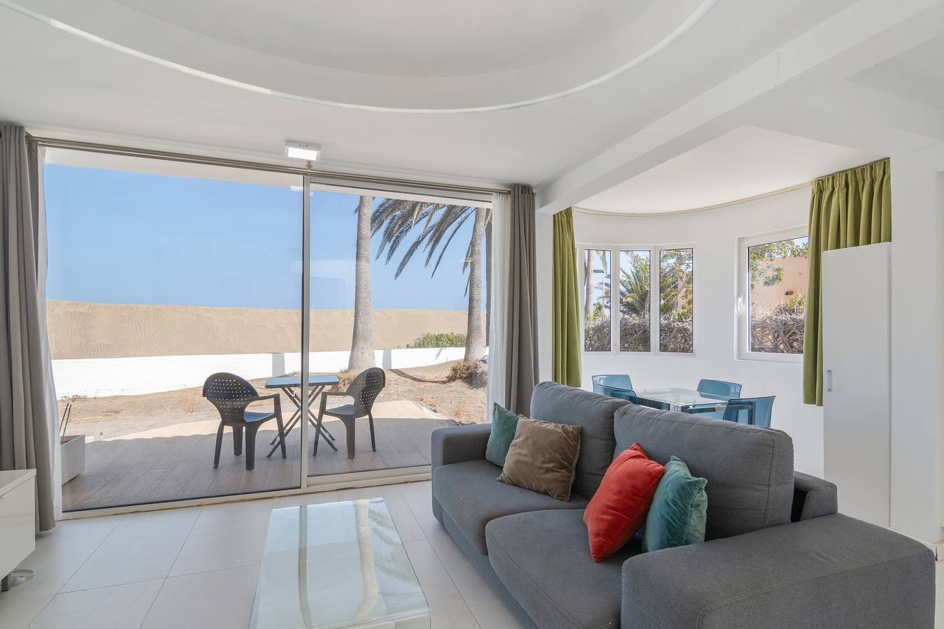 Dunas Privilege' avec vue sur la mer, Wi-Fi et climatisation in Maspalomas, San Bartolomé de Tirajana