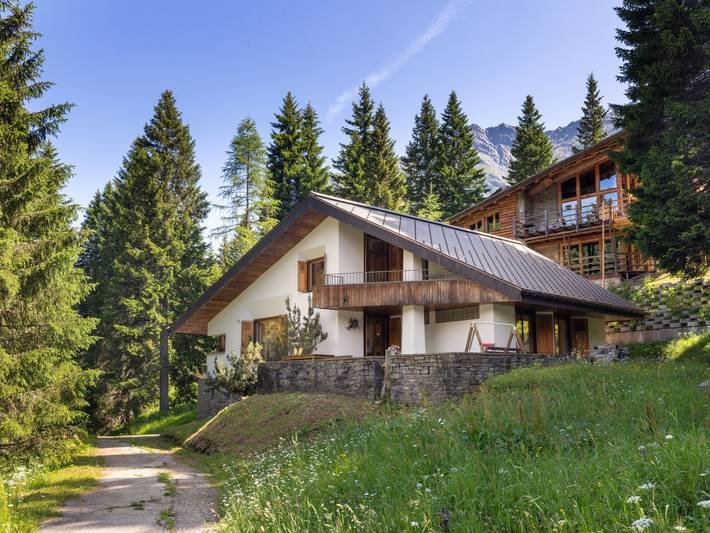 Ferienwohnung für 3 Personen, mit Garten und Terrasse in Mesocco