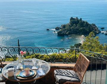 Chambre d’hôte pour 2 personnes, avec jardin et vue à Taormina