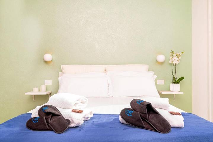 Quadruple Room with Sea View in Bagni Stella, Deiva Marina
