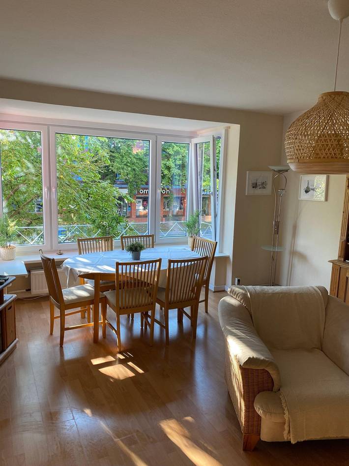 Ferienwohnung für 4 Personen, mit Balkon und Garten in Kiel