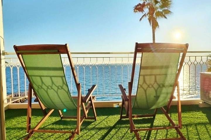 Appartement de vacances pour 2 personnes, avec terrasse à Juan-les-Pins