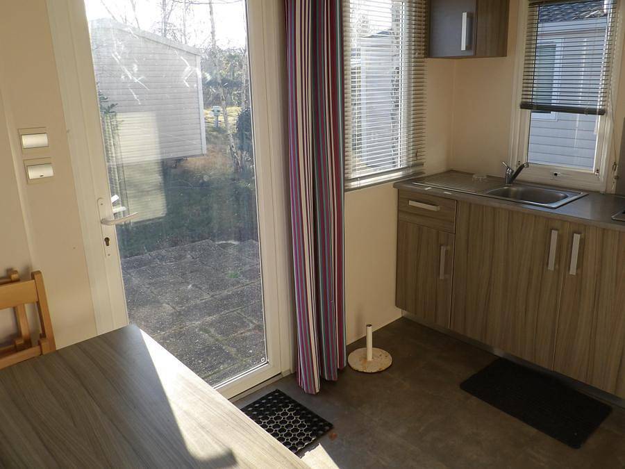 Camping Les Etangs Mina - Mobilhome 2 personnes - Confort Duo (côté camping) in Saint-Sornin, Région de Rochefort