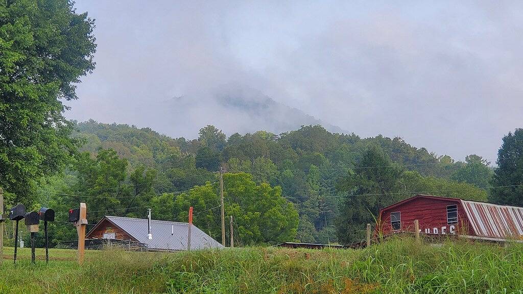 Log Cabin for 4 Guests in Fontana Lake, Swain County