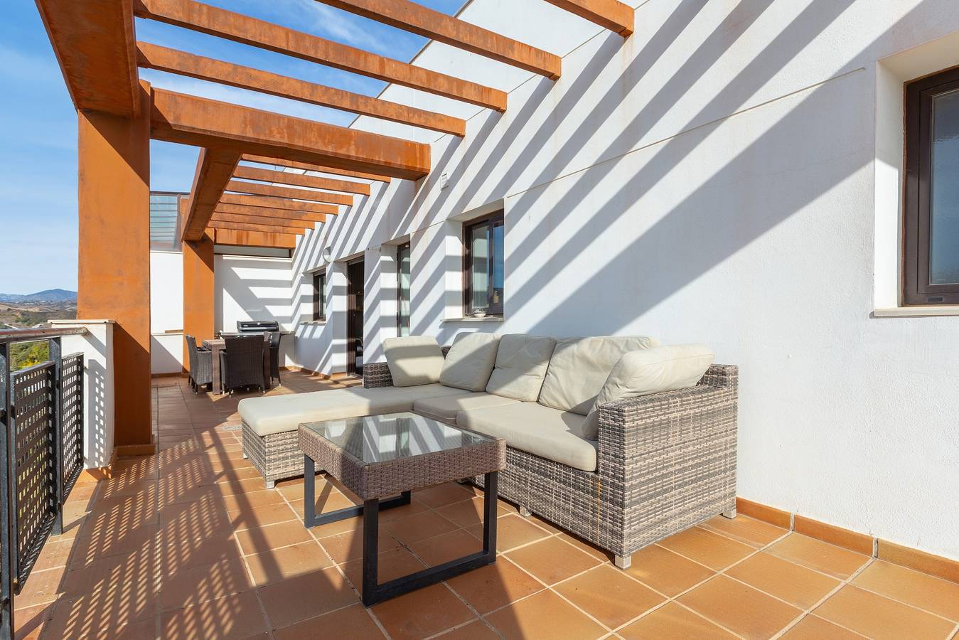 Hel leilighet, Ferieleilighet for 4 personer med hage in La Cala de Mijas, Mijas
