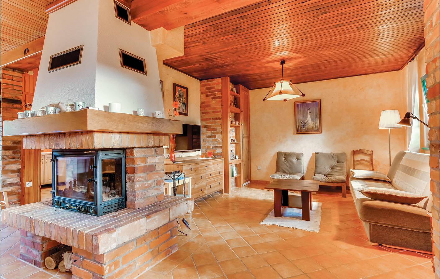 Ferienhaus für 6 Personen mit Garten in Rowy, Slowinzischer Nationalpark