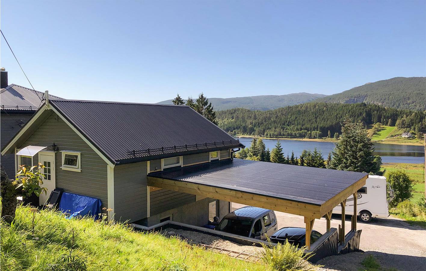 Ferienhaus für 4 Personen mit Garten in Sirdal