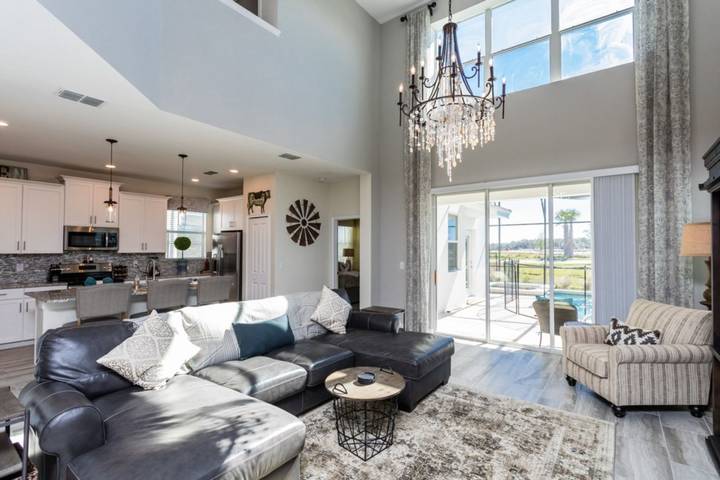 Villa for 10 people, with pool in Disney Orlando