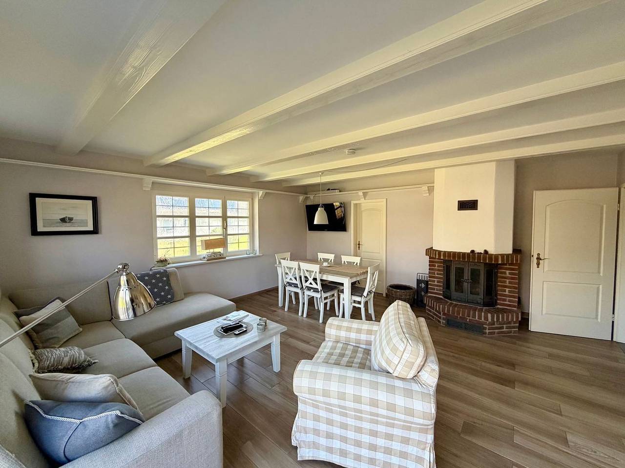 Reetdachhus Fiskerhytte - wunderschöne Reet-Haushälfte in Top Lage. in St. Peter-Bad, St. Peter-Ording