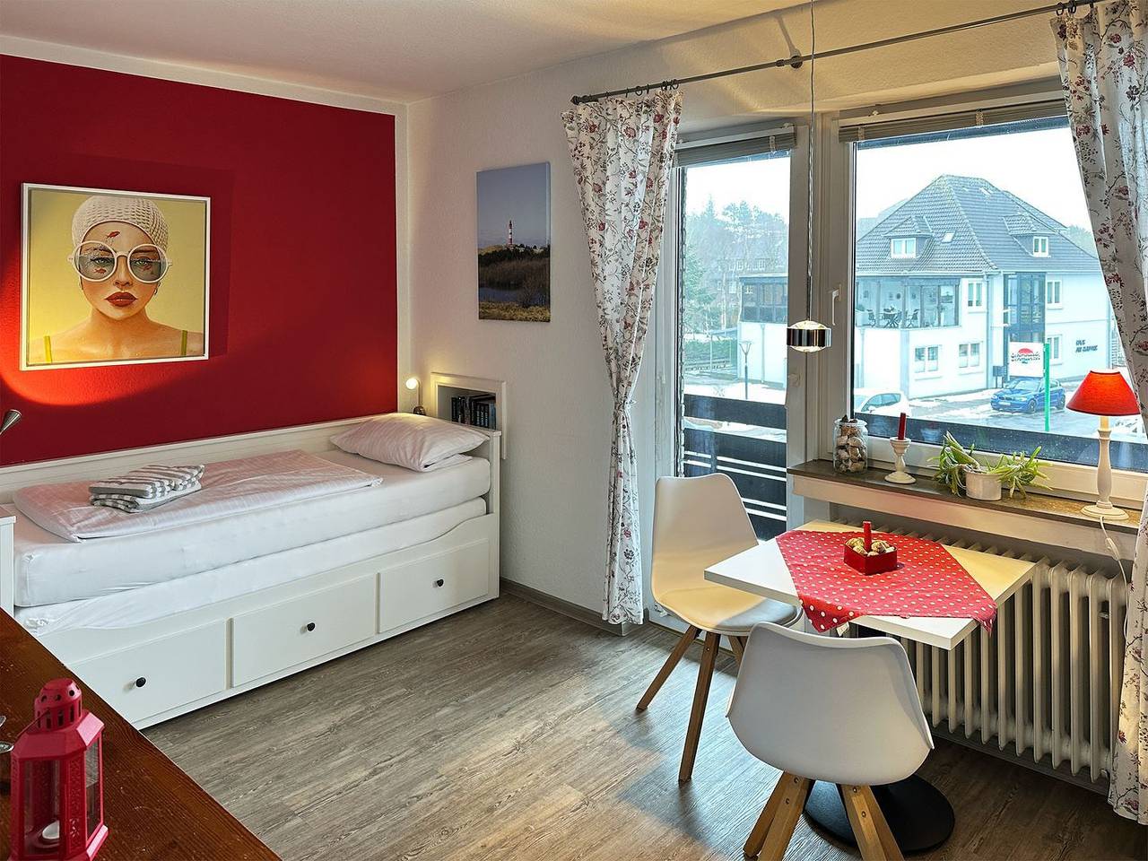 Ganze Wohnung, Haus Diana Ferienwohnung Wattenmeer in Wittdün mit Balkon und nur 150 m zum Strand in Nordfriesische Inseln (Schleswig-Holstein), Wittdün