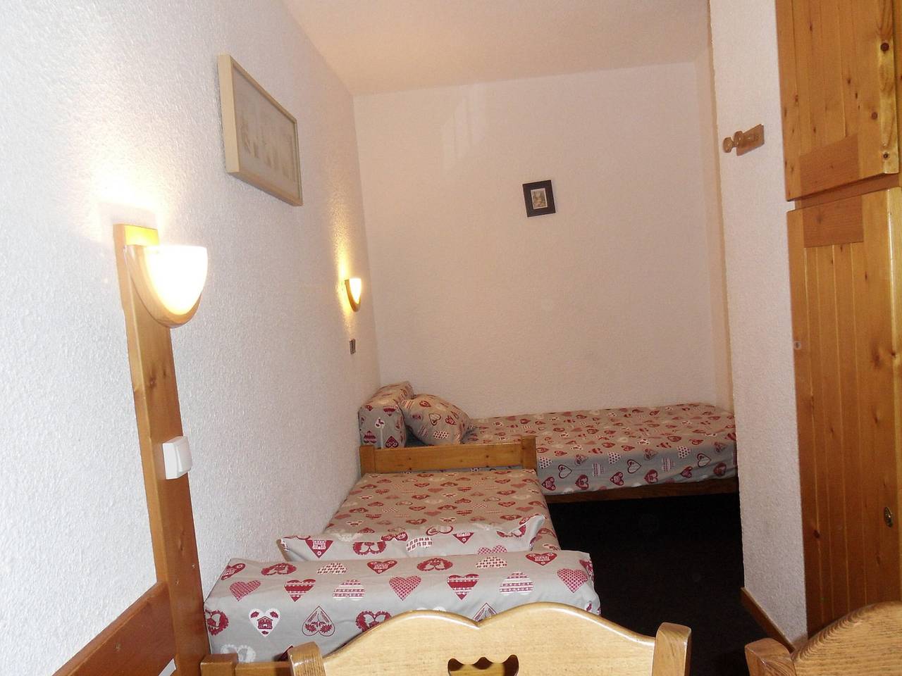 Ganzes Studio, Geteiltes Studio, am Skihang, Balkon, Haustiere erlaubt in La Plagne, La Plagne-Tarentaise