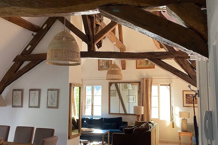 Appartement entier, Aux 3 Maillets 2. Très bel appartement dans une maison du Xviè. in Bourges, Région de Bourges