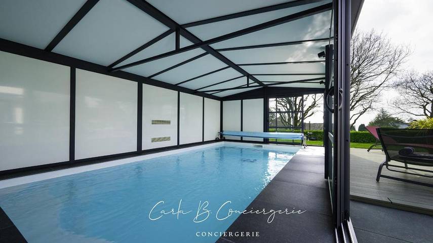 Location de vacances pour 6 personnes, avec jacuzzi ainsi que terrasse et piscine dans Plage Sables Blancs - 2