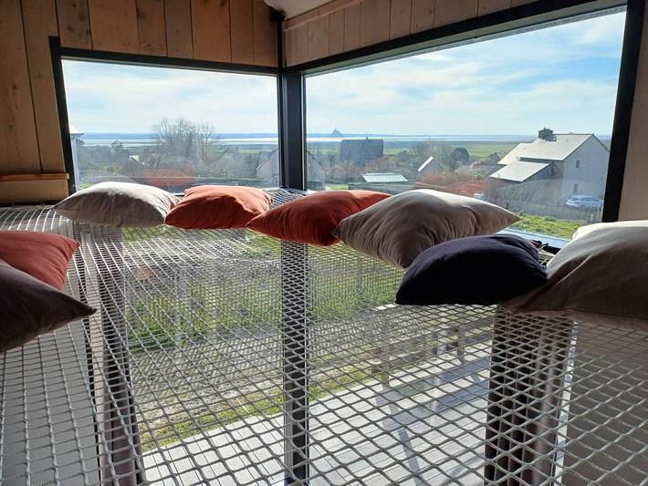 Maison de vacances pour 10 personnes, avec Jacuzzi et Terrasse ainsi que Jardin et Vue