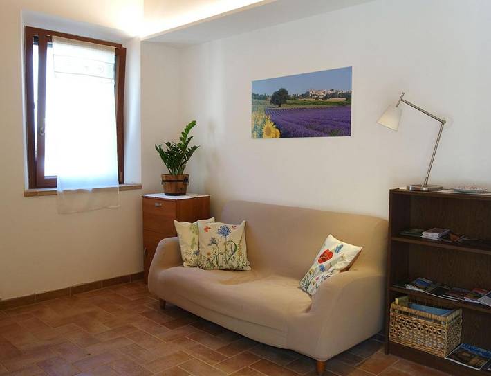 Gîte pour 5 personnes, avec jardin à Corinaldo