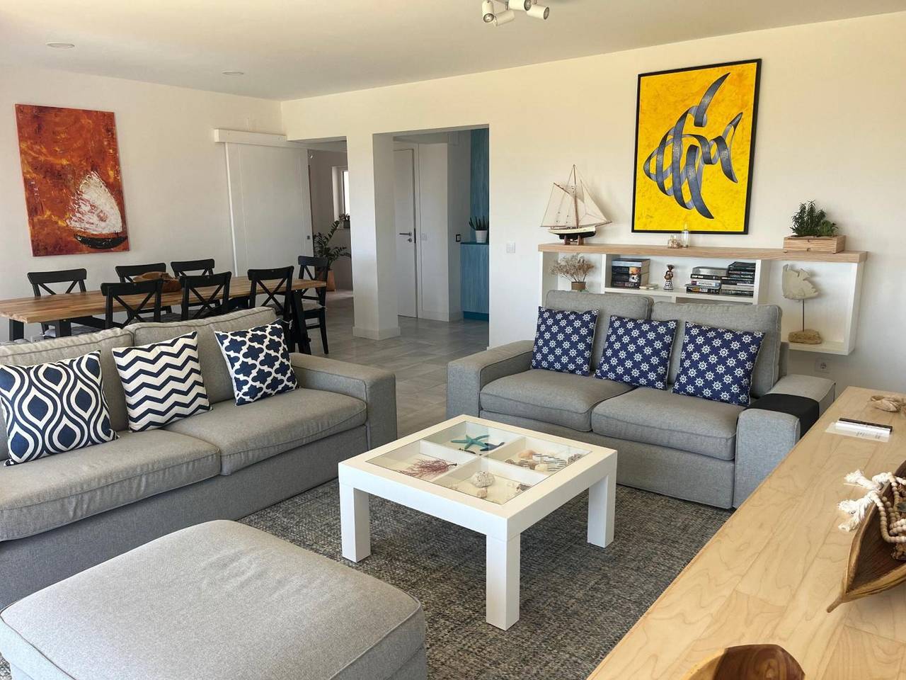 Villa 'Bellevue' with Sea View, Wi-Fi and Air Conditioning in Albufeira, Faro District