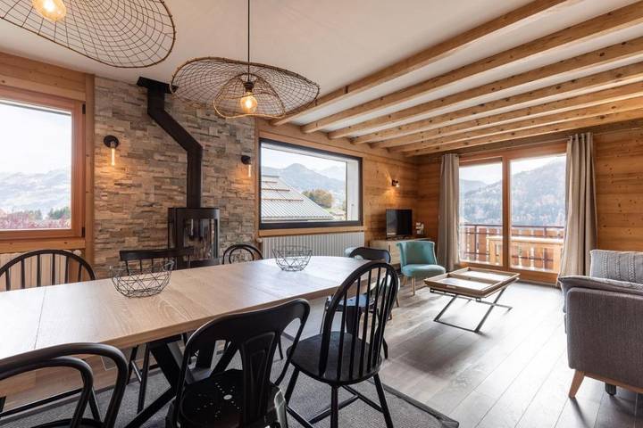 Chalet pour 14 personnes, avec jardin et vue à Saint-Jean-de-Sixt - 3