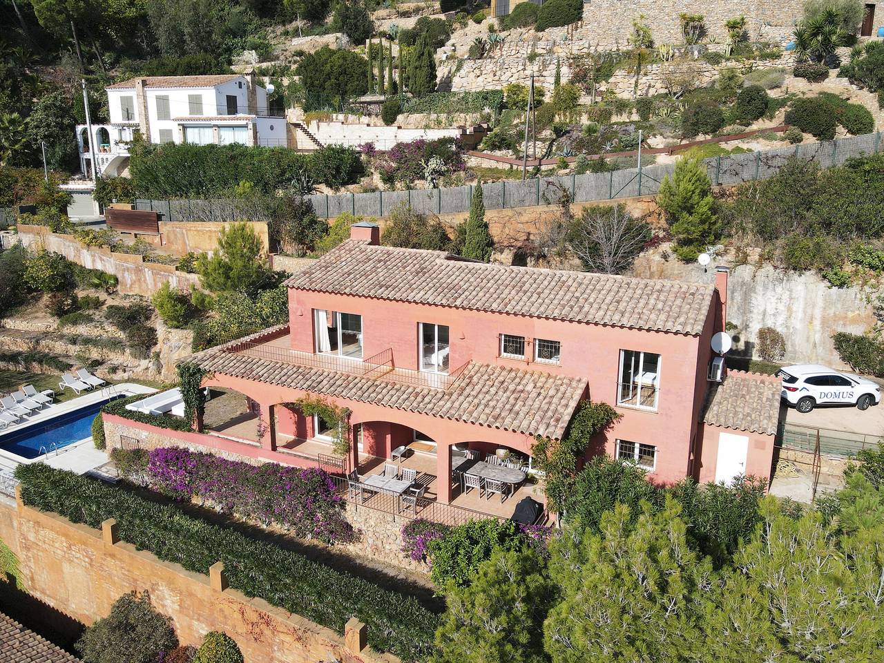 Location de villa avec piscine à Begur, Aiguablava in Begur, Costa Brava