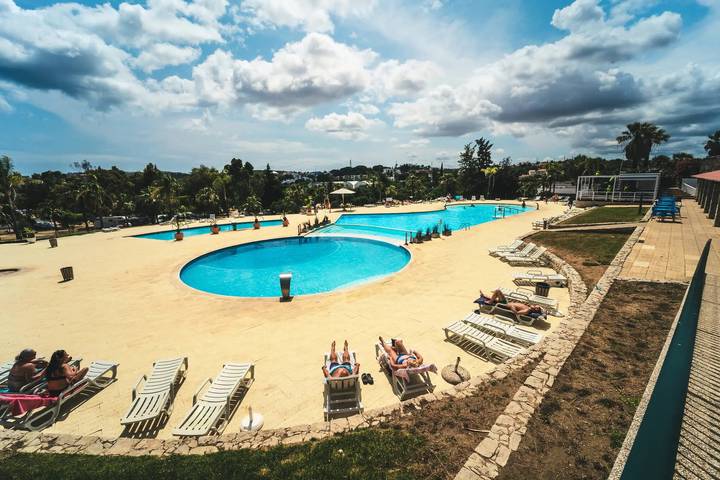 Wohnwagen für 3 Personen, mit Kinderpool und Pool sowie Terrasse an der Algarve - 3