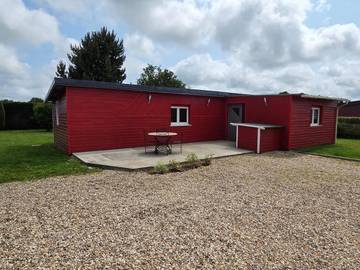 Gîte pour 3 personnes, avec terrasse et jardin, animaux acceptés à Saint-Riquier-ès-Plains