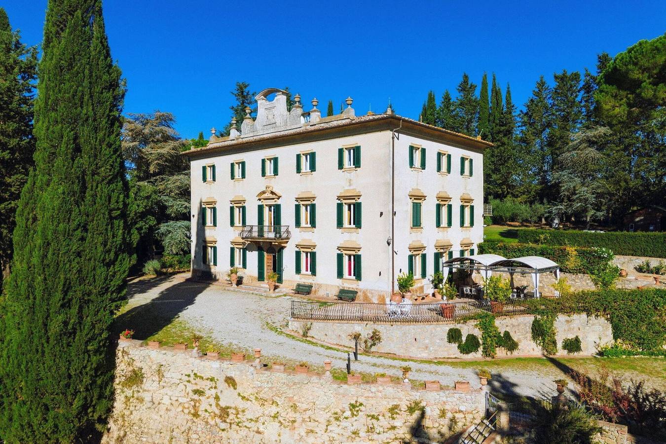 Villa Staggia in Poggibonsi, Provincie Siena