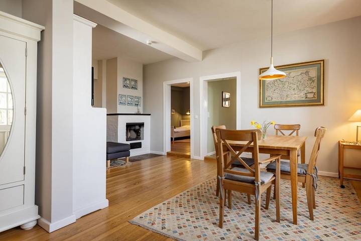 Ferienwohnung für 4 Personen, mit Terrasse und Ausblick sowie Seeblick in Wendland