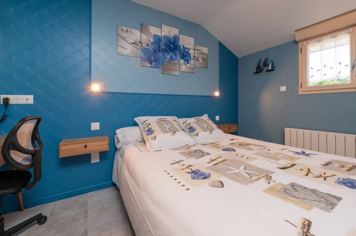 Morbihan 'Gîte Les Coralines' pour 4 personnes , terrasse et parking privé, jardin commun et Wi-Fi in Plumergat, Côte des Mégalithes