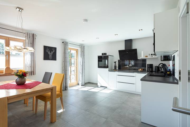 Ferienwohnung für 3 Personen, mit Terrasse und Garten sowie Ausblick, mit Haustier in Oberstdorf - 3