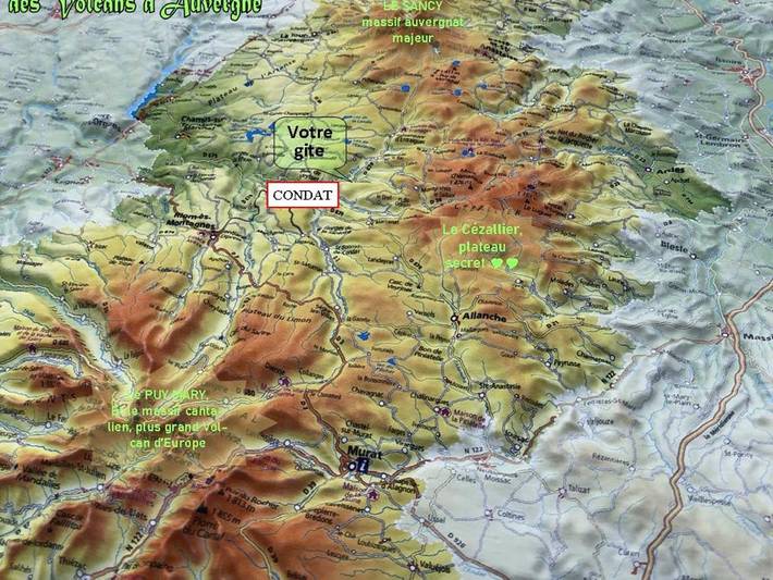 Location de vacances pour 5 personnes, avec jardin à Condat - 2