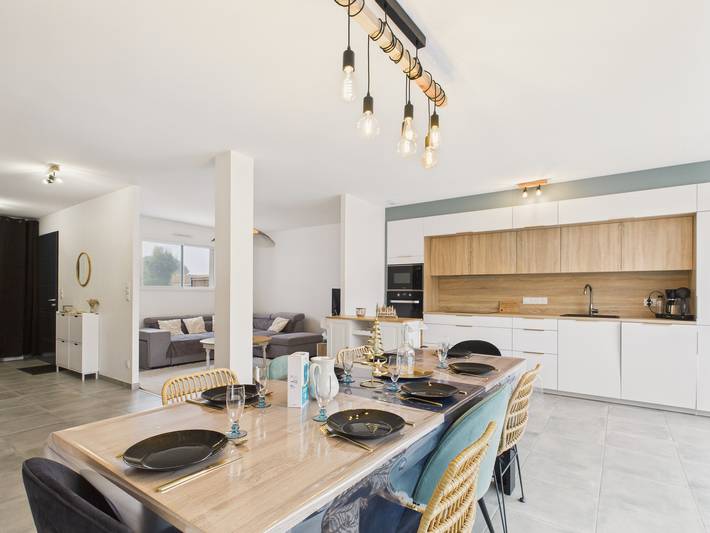 Maison de vacances pour 8 personnes, avec Terrasse et Jardin