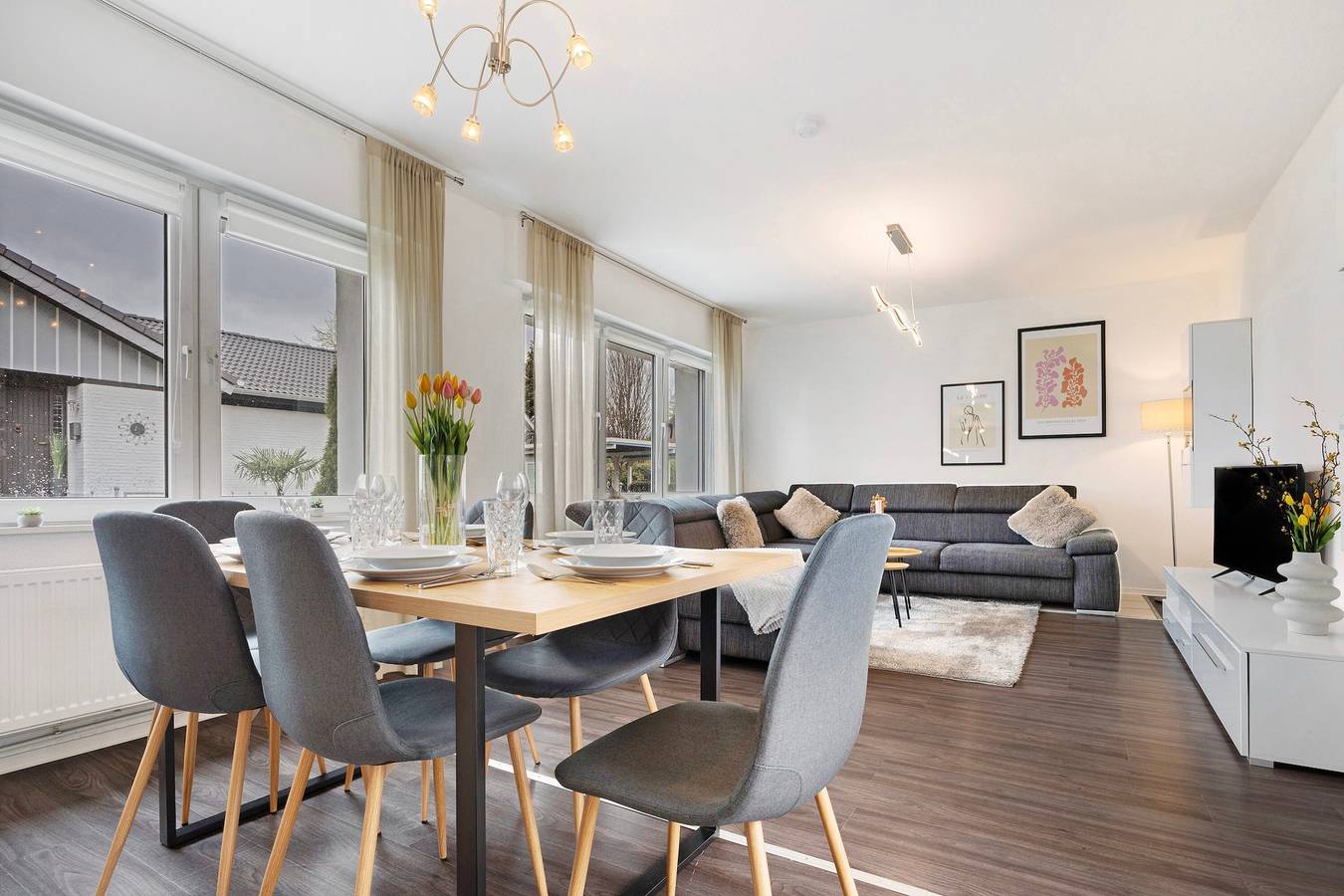 Ferienhaus 'Dümmerliebe Am See' mit privater Terrasse, privatem Garten und Wlan in Hüde, Landkreis Diepholz