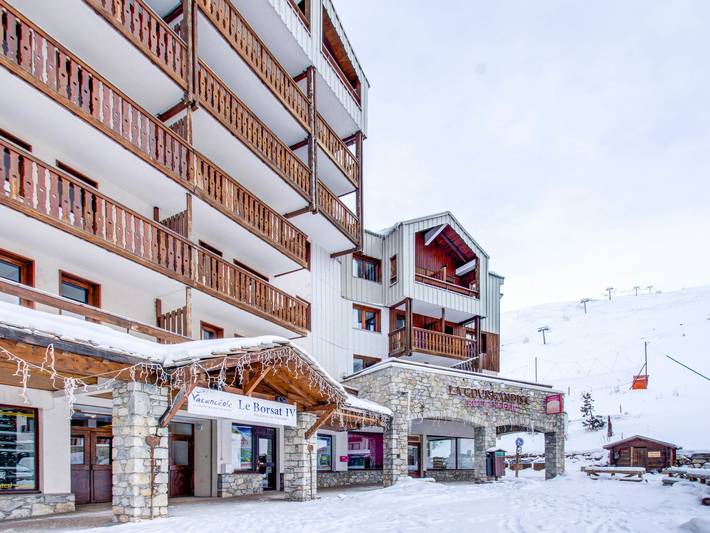 Appartement de vacances pour 6 personnes, avec balcon à Tignes
