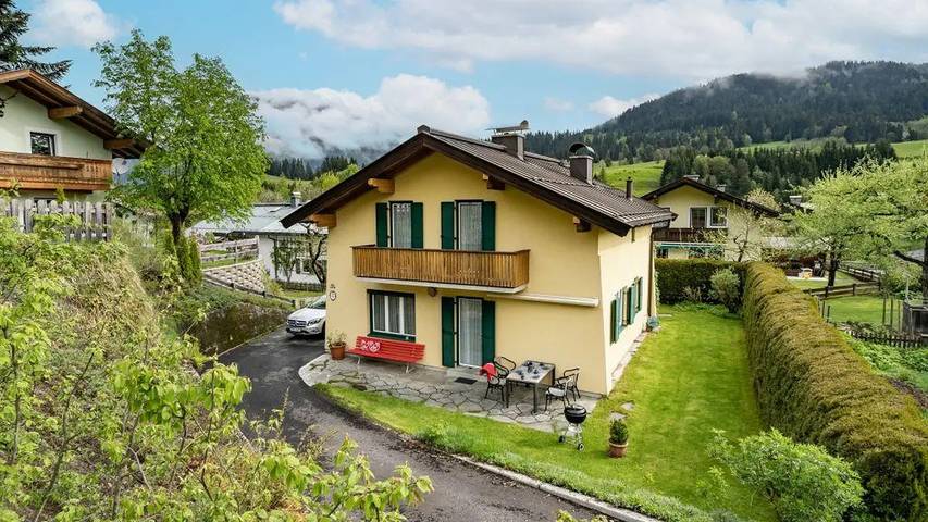 Ferienhaus für 6 Personen, mit Balkon und Garten in Fieberbrunn